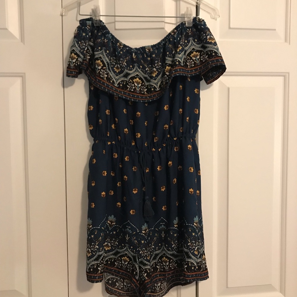 Off the shoulder romper